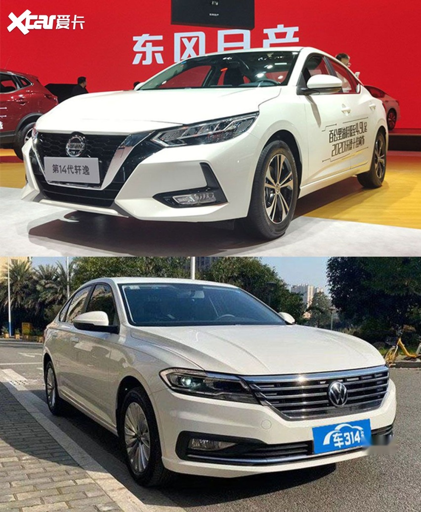 PK朗逸为何总卖不过轩逸？不朽情缘网站德系日系家轿(图7)